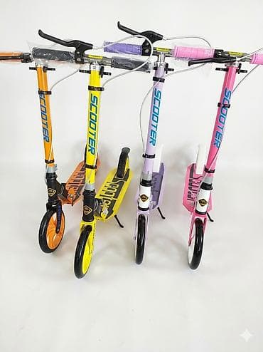 Электротранспорт: Детский самокат, Двухколёсный, Новый — 1