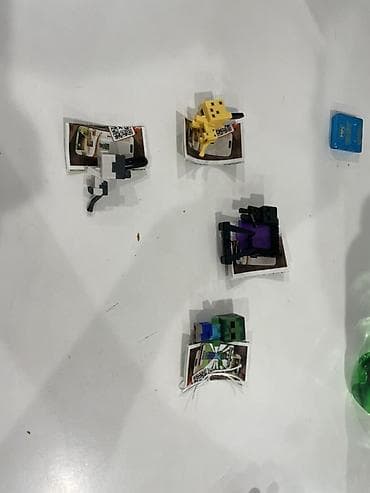 минифигурки лего: Продаю фигурки из Киндер Коллекция Майнкрафт Каждая по 150 сом — 1