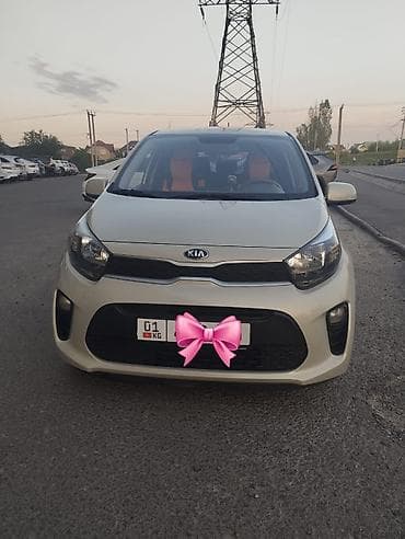 яркие: Kia Morning: 2018 г., 1 л, Автомат, Бензин, Хэтчбэк — 1