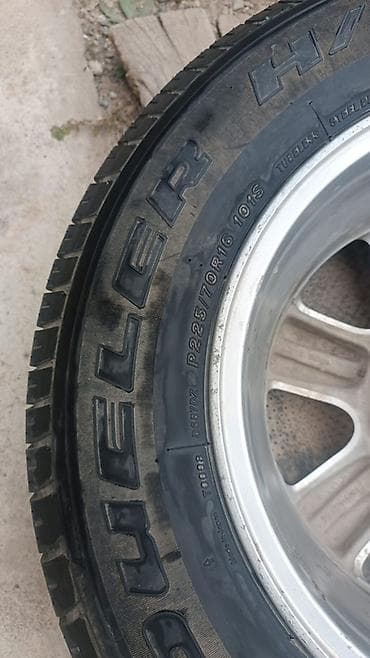 bridgeston: Колеса в сборе 225 / 70 / R 16, Всесезонная, Комплект, Внедорожные (АТ/МТ), Литые, отверстий - 6 — 7