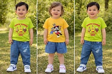 детски кийим: Комплект, түсү - Кызыл — 2