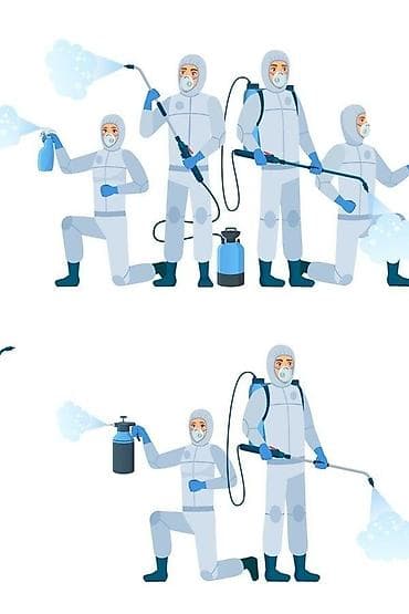 Клининговые услуги: Дезинфекция, дезинсекция, | Блохи, Тараканы, Клопы, | Дворы, Офисы, Транспорт — 1