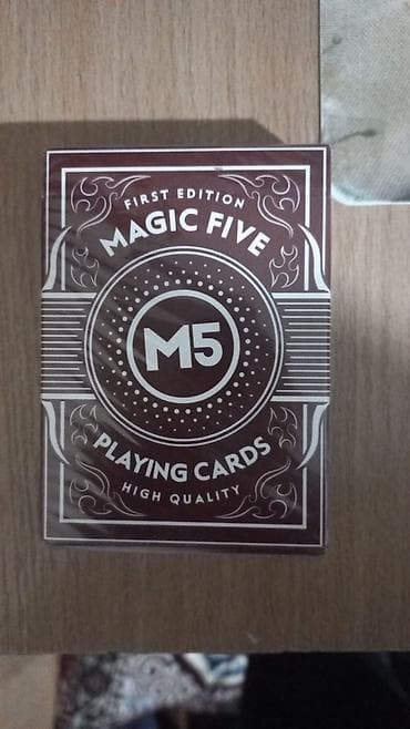 чехол j5: Продам колоду карт MAGIC FIVE (M5). Новый и не распечатный. Если кто — 1