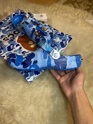 Женская обувь: Сабо, 39, 40, Crocs, Новый, цвет - Синий, Самовывоз, Платная доставка — 4