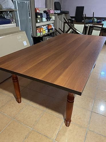 Мебельные гарнитуры: Стол для зала, Б/у, Не раскладной, Прямоугольный — 4