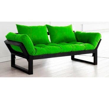 ош спальный диван: Кушетка Свен (Салатовый) Высота:	61 Длина спального места:	198 Ширина — 1