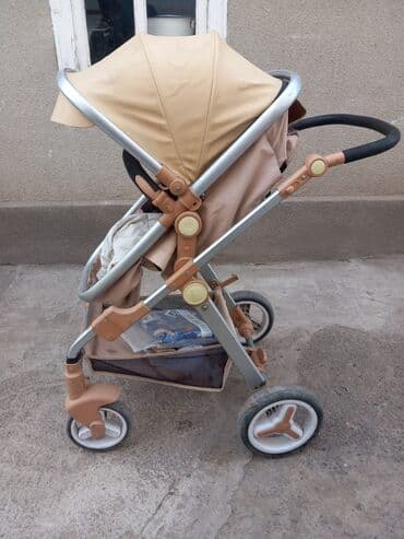 купить детский велосипед с ручкой от 1 года: Коляска, Б/у — 2