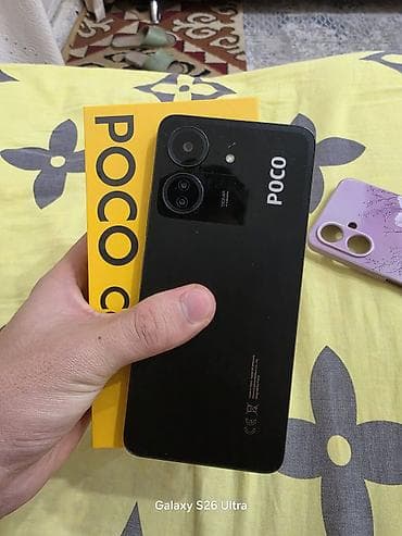 Poco C65, Б/у, 256 ГБ, цвет - Черный, 2 SIM at lalafo.kg Poco C65, Б/у, 256 ГБ, цвет - Черный, 2 SIM