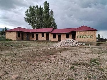 недостроенный дом: Иссык-Куле в селе Чон-Сары-Ой Продаётся недостроенный одноэтажный — 1