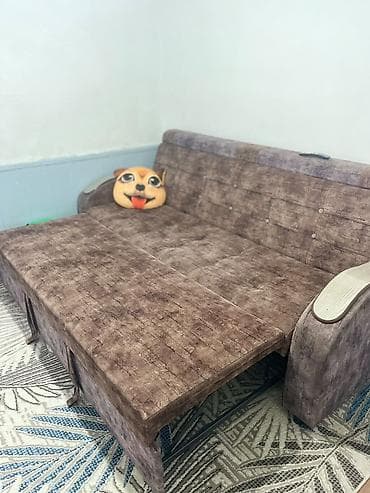 Диваны: Прямой диван, Б/у — 3