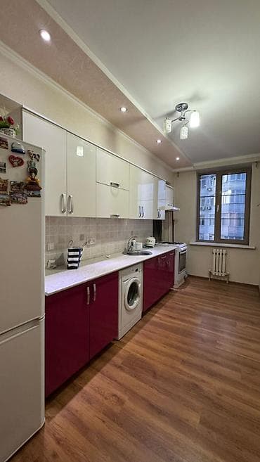 osh flat: 2 комнаты, 55 м², 8 мкр Элитка, 7 этаж, Евроремонт — 2