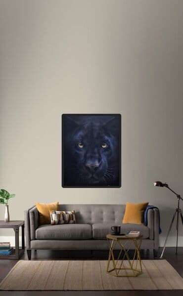 художники 20 века: Картина «Черная пантера» — эффектный арт-объект для современного — 3