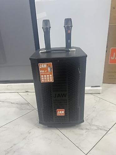 пле: Портативная акустическая система JAW с двумя беспроводными микрофонами — 1
