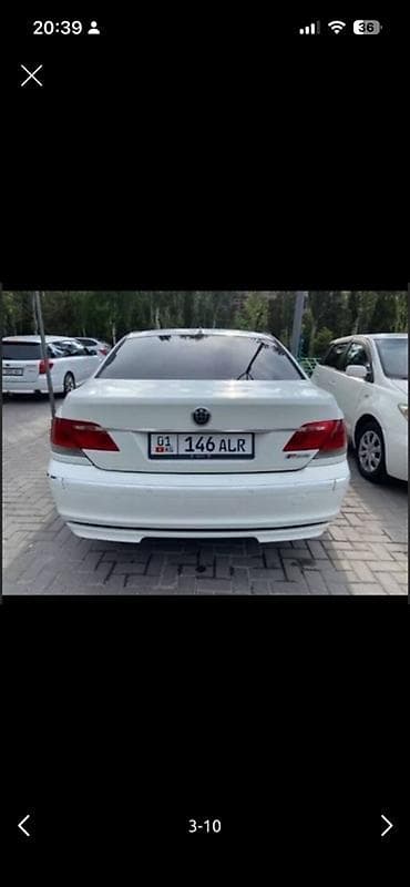 gak aion v: BMW 7 series: 2007 г., Седан — 3