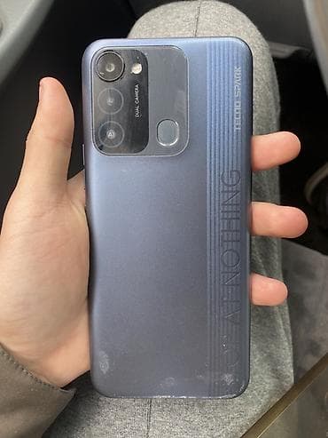 Tecno Spark, Б/у, 128 ГБ, цвет - Синий, 2 SIM