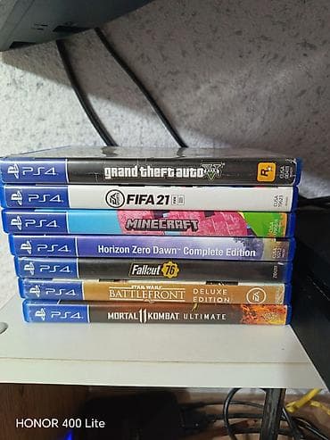 Техника жана электроника: Игровой комплект для PlayStation 4 Состав: - Консоль PS4 (черная — 2