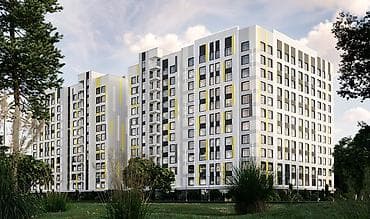 стадионная: Строится, 2 комнаты, 78 м² — 1