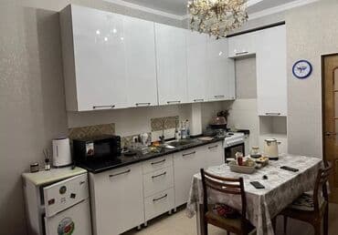 бишкек квартира долгосрочное: Студия, Риэлтор, Без подселения, С мебелью полностью — 3