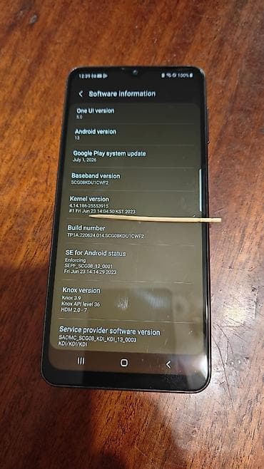 note 10plus: Samsung Galaxy A32 5G, Б/у, 64 ГБ, цвет - Черный, 1 SIM — 6