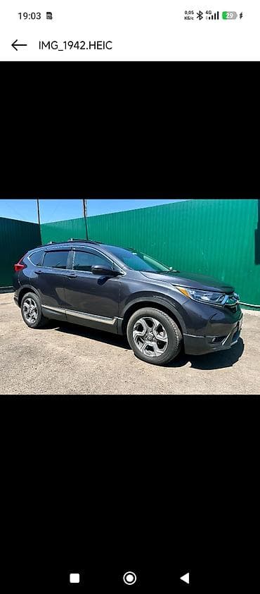 cr v газ: Honda CR-V: 2019 г., 1.5 л, Вариатор, Бензин, Кроссовер — 2