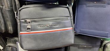 брендовая одежда: Барсетка, Tommy Hilfiger, Материал: Натуральная кожа, Оригинал, Новый — 7