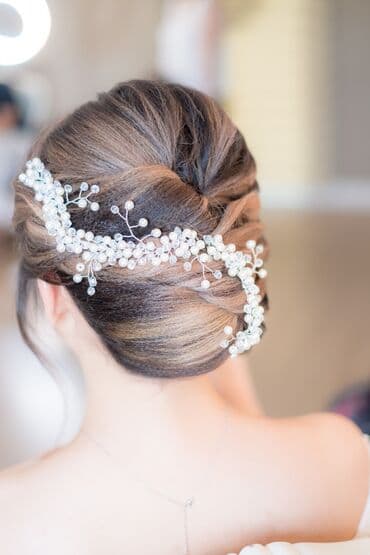 свадебное очень красивое платье: Продаю или сдам на прокат Нежное свадебное платье украшен жемчугами — 10