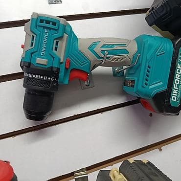 шрупаверты: Аккумуляторная бесщеточная дрель-шуруповерт DIKFORCE - Бесщеточный — 1