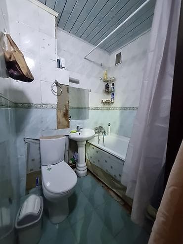 1к 4 мкрн: 2 комнаты, 43 м², 104 серия, 1 этаж, Старый ремонт — 7