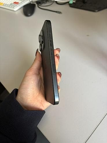 s6 edge: IPhone 15 Pro, Б/у, 128 ГБ, Black Titanium, 81 % — 4