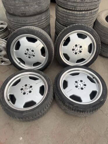 Литые Диски R 18 Mercedes-Benz, Комплект, отверстий - 5, Б/у at lalafo.kg Литые Диски R 18 Mercedes-Benz, Комплект, отверстий - 5, Б/у