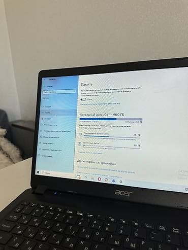 Ноутбуктар жана аксессуарлар: Ноутбук Acer 15.6" - Экран 15.6", матовый, узкие рамки - Клавиатура с — 4