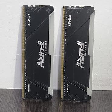 hard disk: Оперативная память, Новый, Kingston Fury, 32 ГБ, DDR4, 3200 МГц, Для ПК — 2