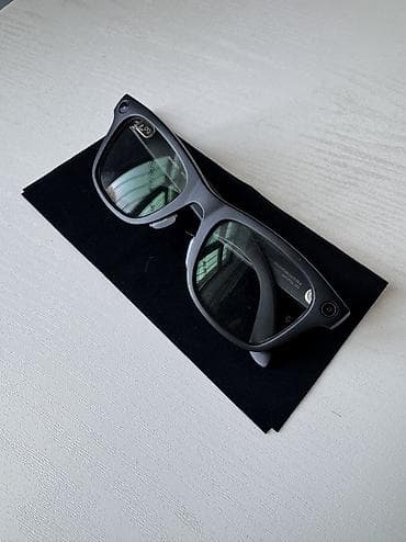 Умные очки Ray-Ban Meta (Wayfarer) Оригинал, привезенные из 🇺🇸 Б/у как at lalafo.kg Умные очки Ray-Ban Meta (Wayfarer) Оригинал, привезенные из 🇺🇸 Б/у как