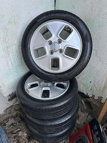 диск 14 4 100: Колеса в сборе 165 / 60 / R 14, Лето, Комплект, Легковые, Литые, отверстий - 4 — 1