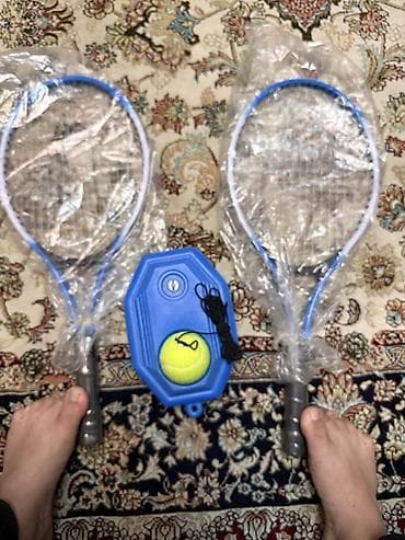 волейбольные кроссы: Набор для тенниса с тренажёром-возвратом Комплектация: - 2 теннисные — 1