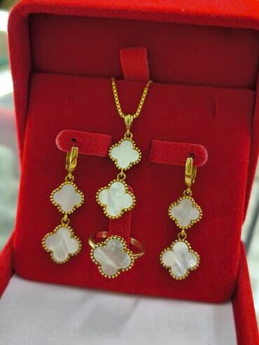 свадебные платья от производителя: Набор украшений, Проба 925, Женские, Новый — 1