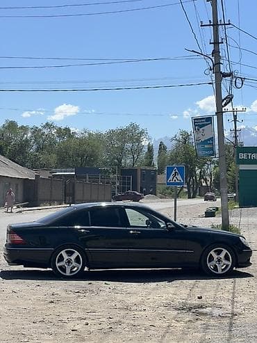 Mercedes-Benz S-class AMG: 2003 г., 3.7 л, Автомат, Бензин, Седан