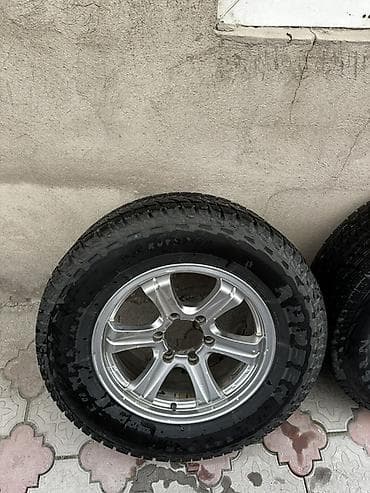 Шиналар жана дисктер: Дөңгөлөктөр монтажда 265 / 65 / R 17, Кыш, Колдонулган, Комплект, Жол тандабастар (АТ/МТ), Куйма, тешиктери - 6 — 4