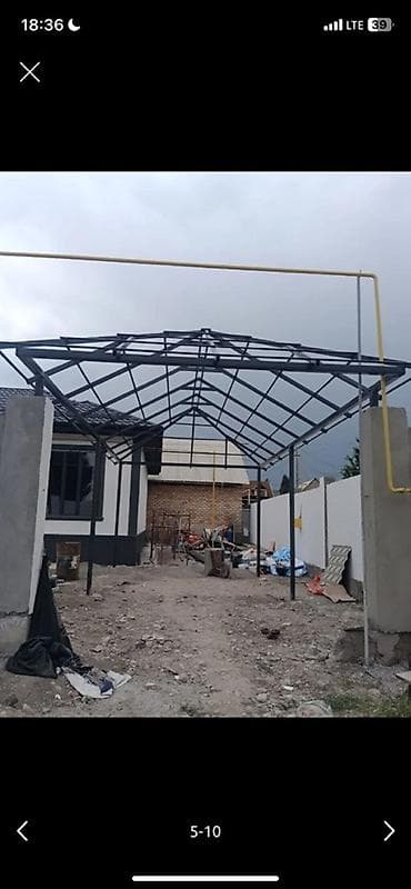 Металлическая ферма, Форма: Арка, Бесплатный выезд — 5