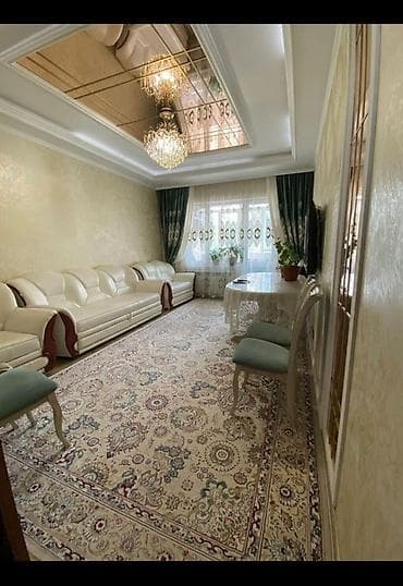 1: 2 комнаты, 53 м², Киргизия 1 105 серия, 2 этаж, Дизайнерский ремонт — 1