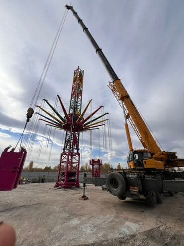 башеный кран: Автокран, от 30 м — 7