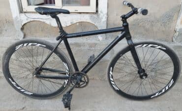 моторы для велосипедов: Обмен либо продажа Рама для фикса Meister Алюминиевая отдам с кареткой — 6