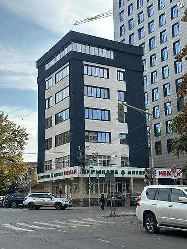 Аренда офисов, 120 м², В бизнес центре, 1 линия