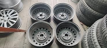 55 camry: Железные Диски R 16 Toyota, Комплект, отверстий - 5, Б/у — 7