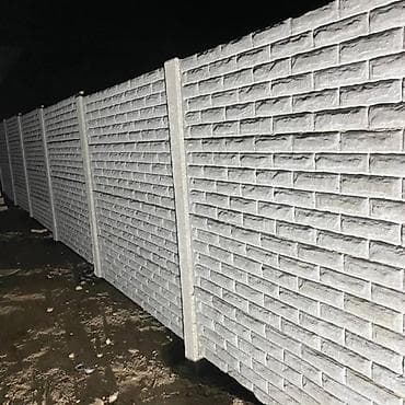 помпо бетон: Декоративные бетонные заборы и панели - Материал: армированный — 10