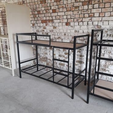 железный двухъярусный кровать: Мебель на заказ, Гостиная, Кровать — 16