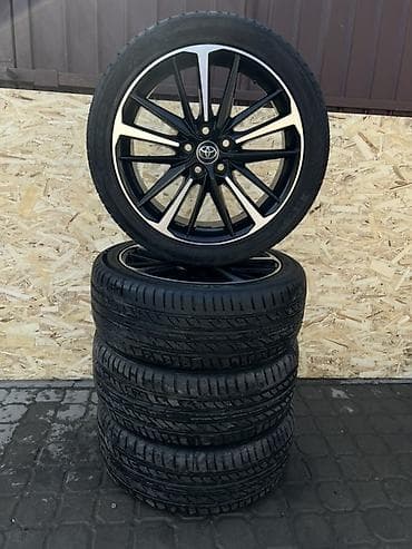 corolla e150: Колеса в сборе 235 / 45 / R 19, Лето, Б/у, Комплект, Легковые, Литые, отверстий - 5 — 1