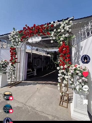 декоративные светы: Оформление торжеств цветочными арками и декором - Пышные арки из — 5