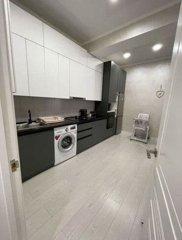 продаю дом город кара балта: 2 комнаты, 69 м², Элитка, Дизайнерский ремонт — 14