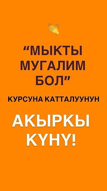 квартира бишкек: Курс «Мыкты мугалим» — программа для преподавателей и тех, кто хочет — 1